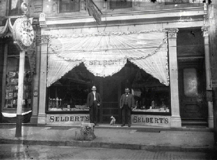 A  Selbert Jewelry on east side of St Clair-prior to moving across street in 1896-363  SMALL